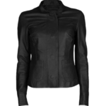 Buttoned Belle Womens Black Jacket