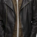 Mens Leather Biker Jacket