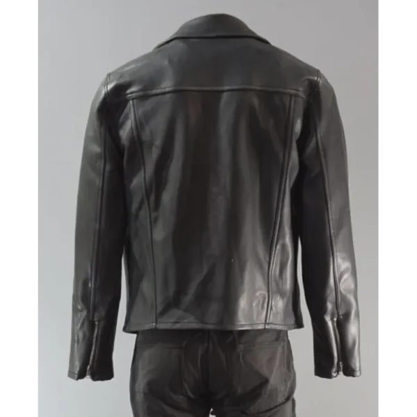 Men’s Knapp Leather Biker Jacket