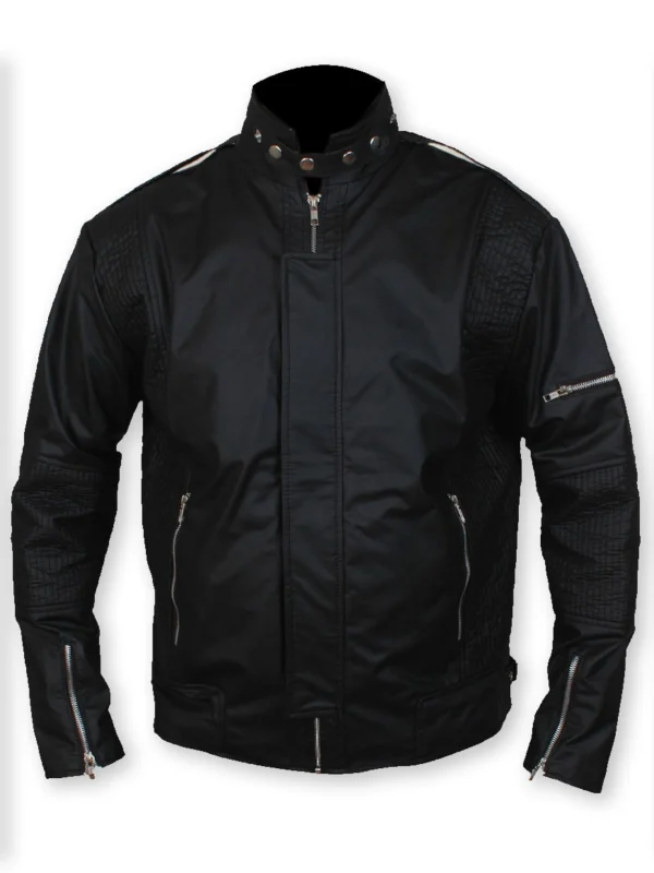 Men’s Faddy Rox Daft Punk Leather Jacket