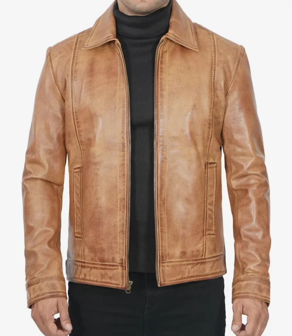 Brown Leather Jacket