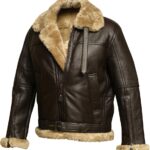 Men's Aviator Raf Flight Leather Jacket