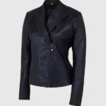 Womens Motorbike Sheep Leather Jacket