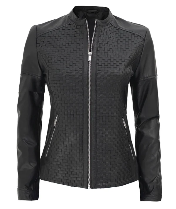 Leather Cafe Racer Jacket