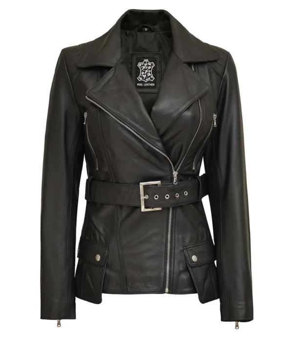 Victoria Black Leather Jacket