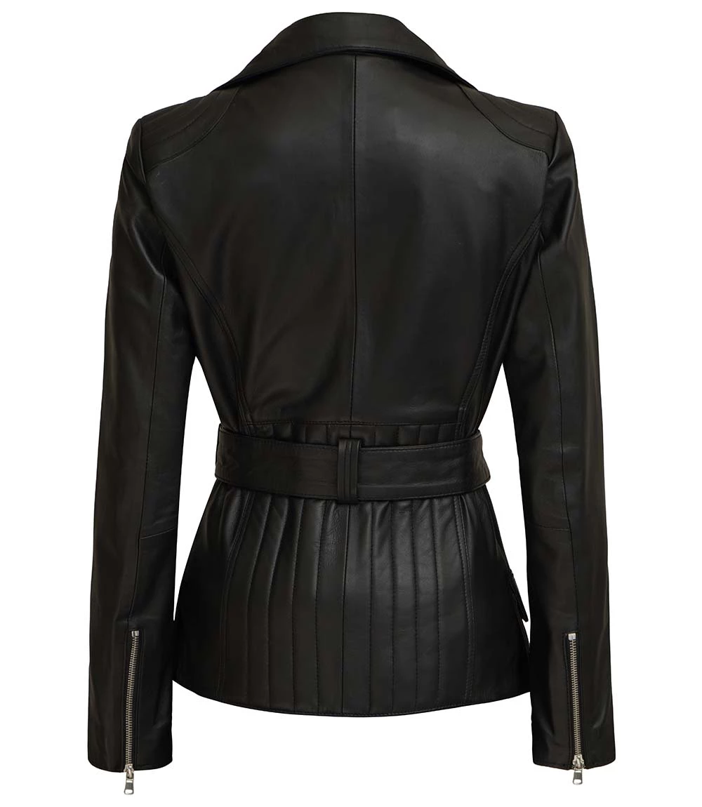 Victoria Black Leather Jacket