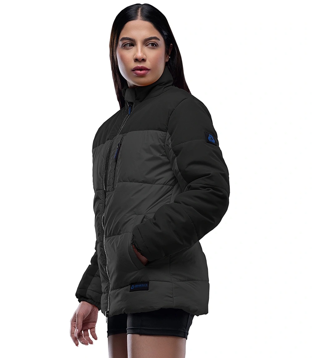 Gray Puffer Jacket