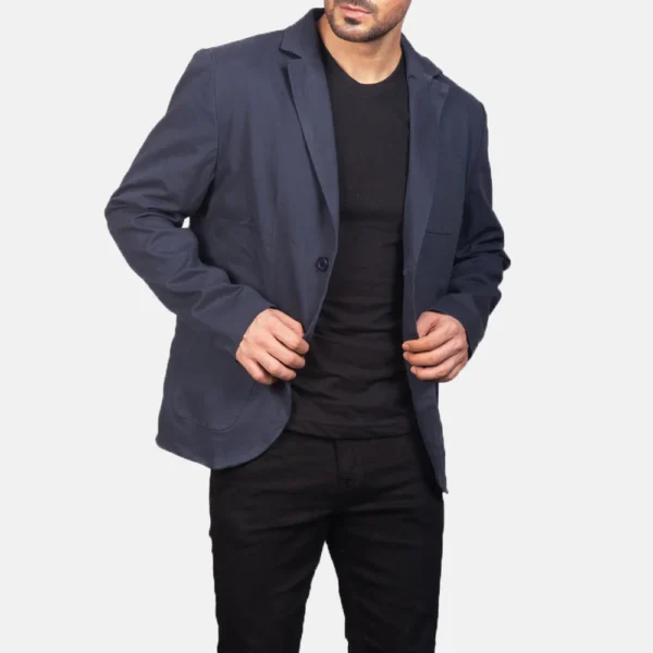 Borges classic navy blazer