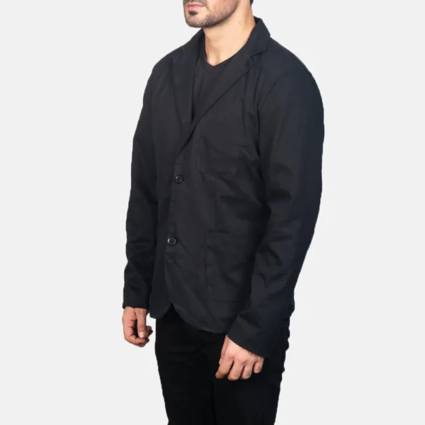 Borges formal black jacket