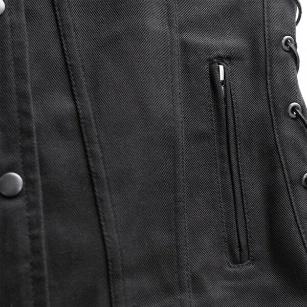 Women's Motorcycle Twill Vest