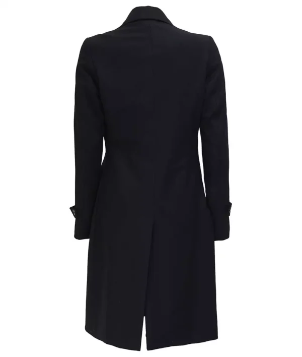 Stephany Women’s Black Wool Coat