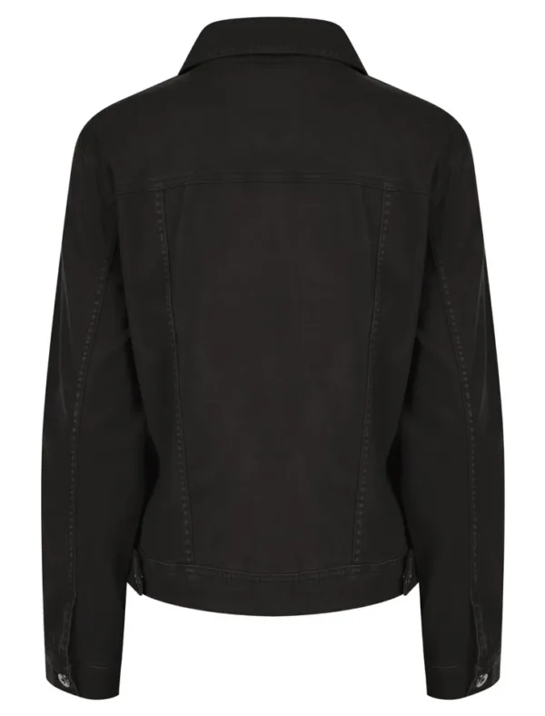 Black Denim Jacket Womens