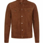Mens Dicke Seude Leather Jacket