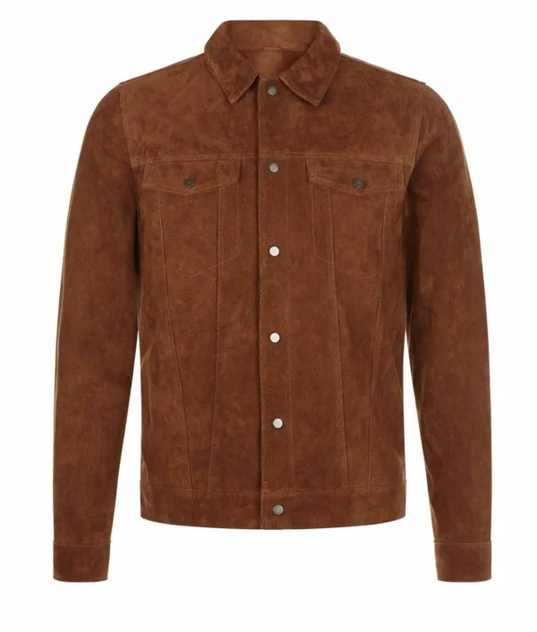 Mens Dicke Seude Leather Jacket