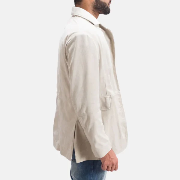 Men’s casual suede blazer