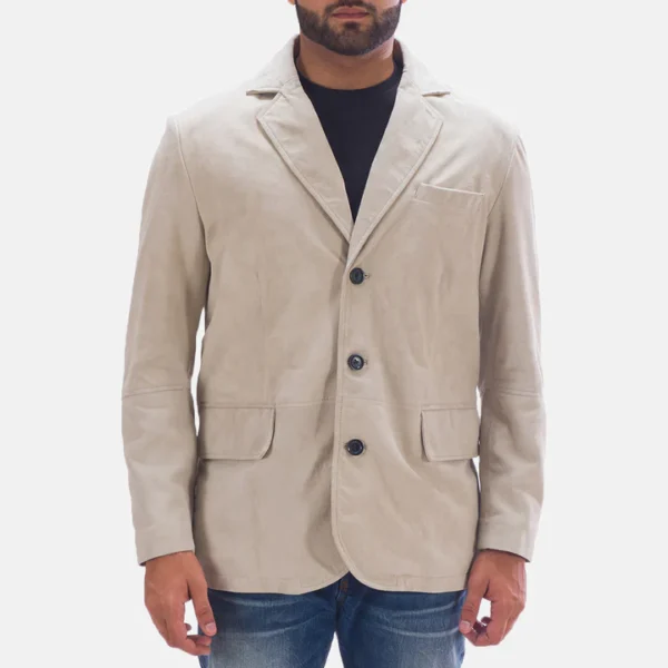 Suede Blazer for Men