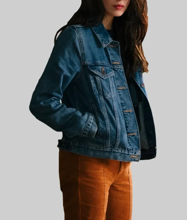 Milena Smit style denim jacket