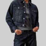 Bridget Jones Renee Zellweger Blue Trucker Jacket