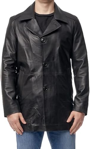 Royal Leather Duster Coat