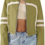Womens Faux Leather Jackets