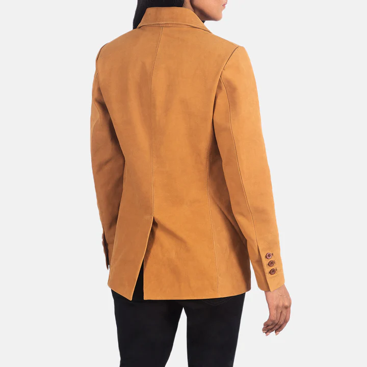 Brown Nubuck Blazer