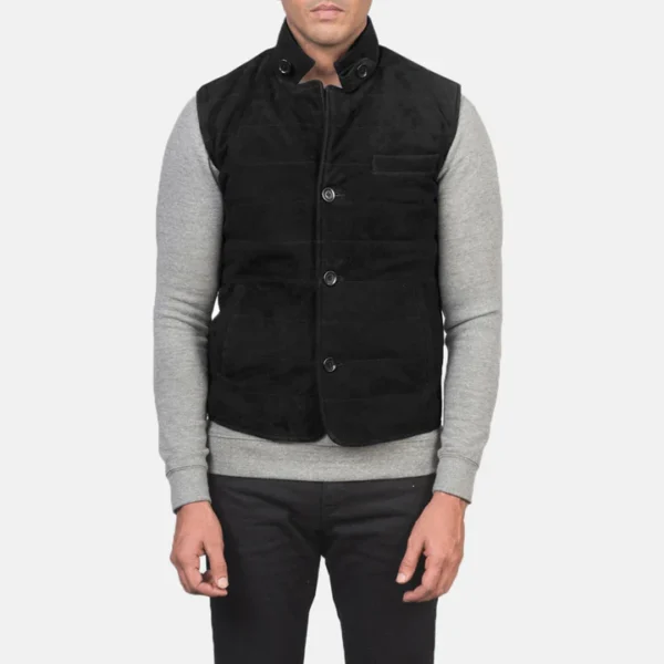 Stylish Tony black vest
