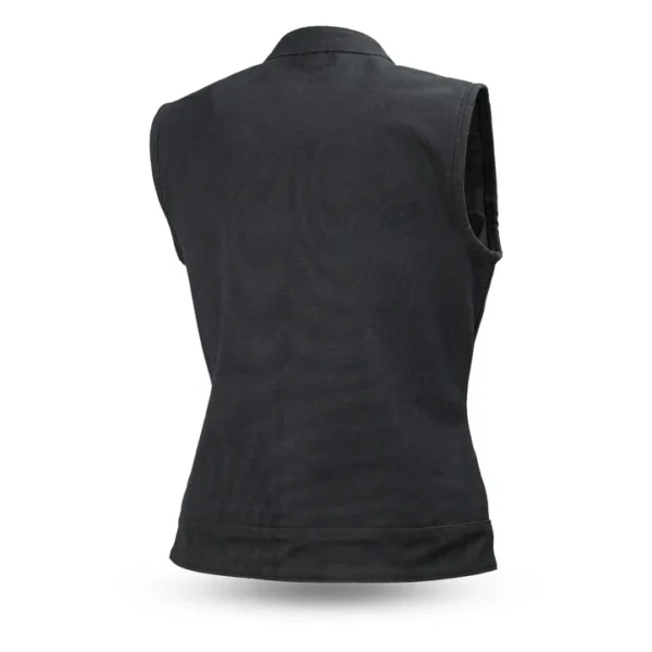 Women's Motorcycle Canvas Vest