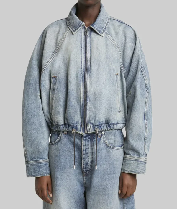 Stylish blue jean jacket