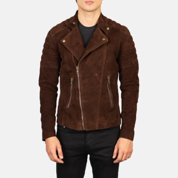 Suede Motorcycle Jacket