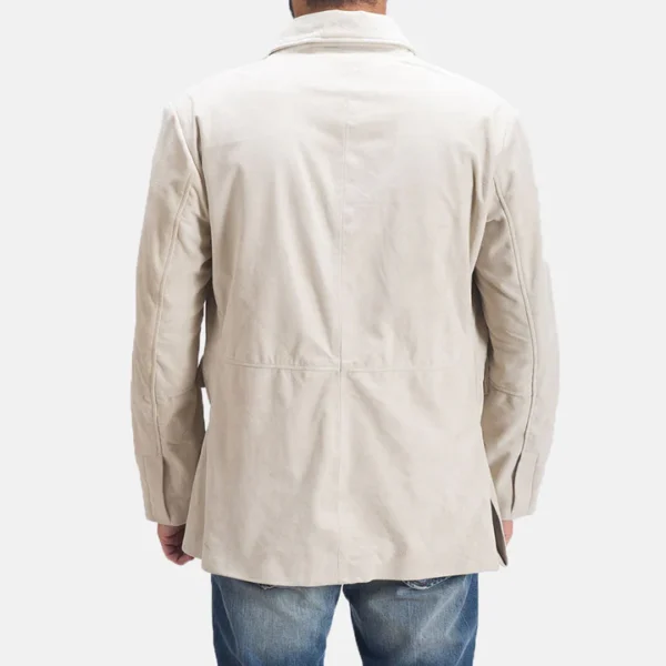 Suede outerwear for men