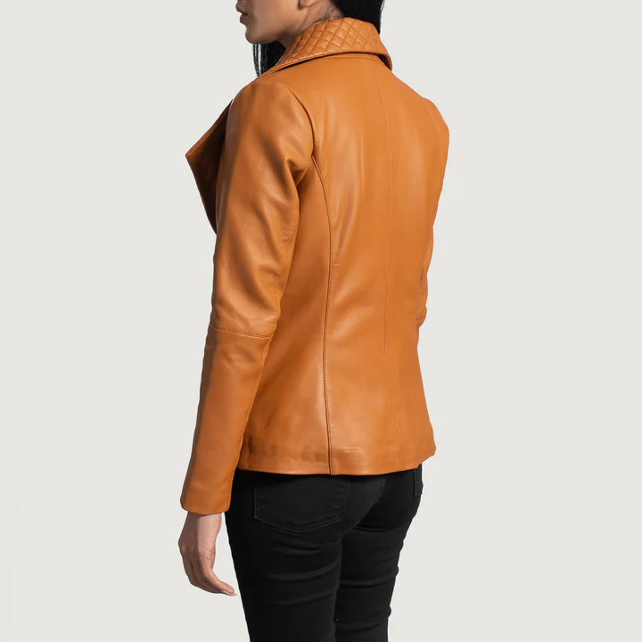 Leather Blazer for Women