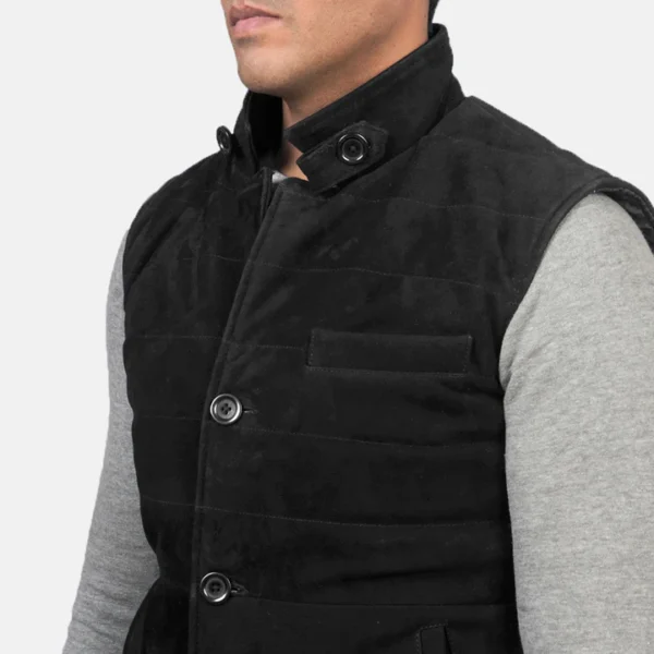 Tony suede vest for men