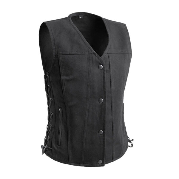 Women's Motorcycle Twill Vest