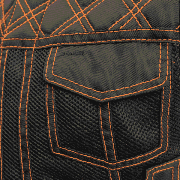 women leather vest
