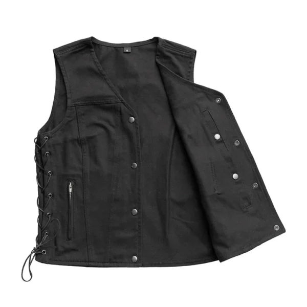 Women's Motorcycle Twill Vest