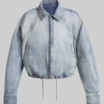 Phoebe Dynevors Blue Denim Jacket