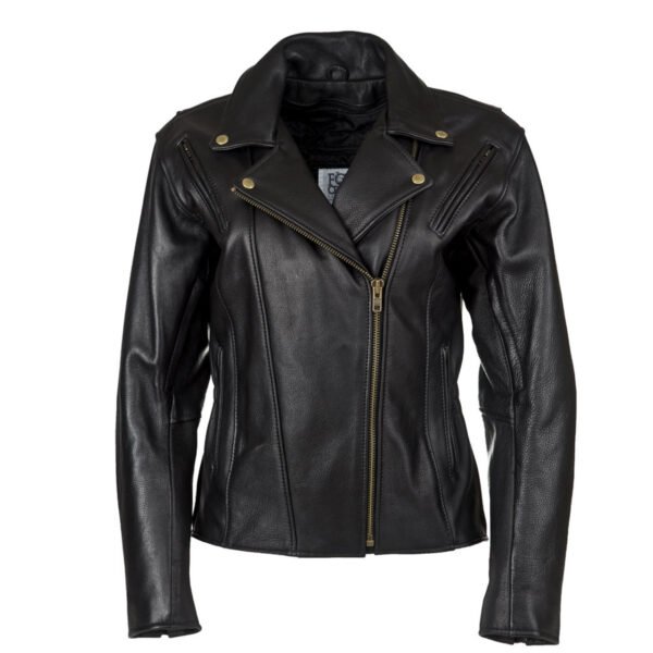 Women’s slim fit biker jacket