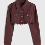 Wild Eyed and Wicked Molly Kunz Cropped Denim Jacket