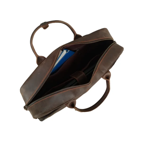 15-inch vintage laptop briefcase