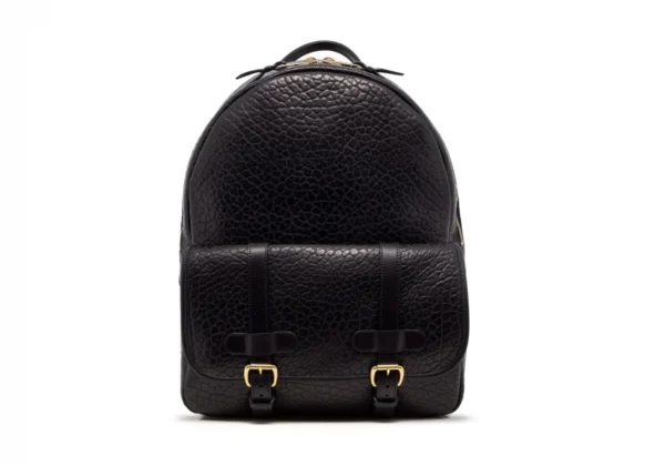 Hampton Zipper Backpack Grain Leather