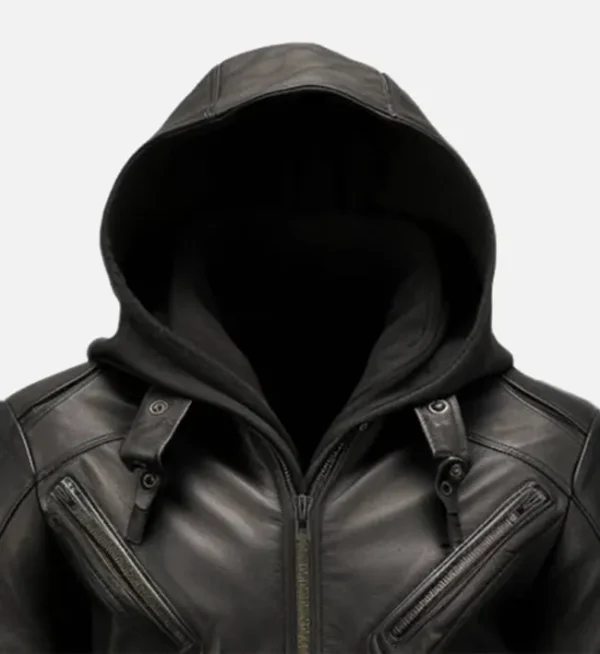 Classic leather jacket