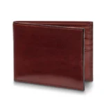 Old Leather Bifold Wallet with 8 Pockets