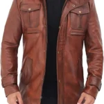 Premuim Cowhide Vintage Leather Coat