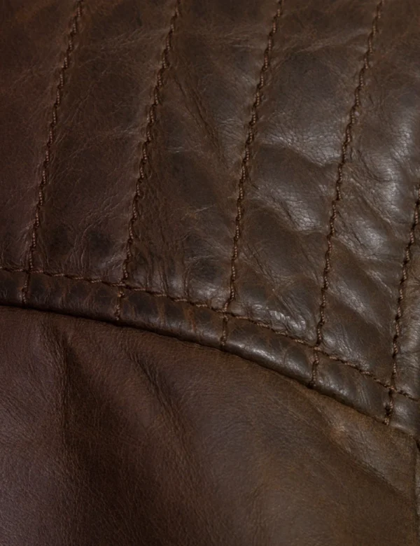 Dark brown outerwear