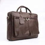 Ultimate Dark Brown Leather Briefcase Bag
