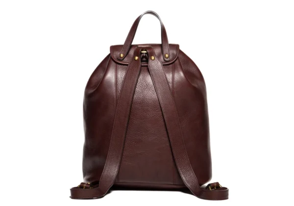 Durable smooth leather bag