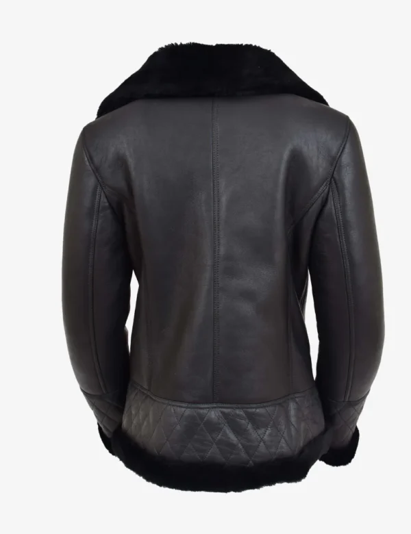 Eclipse black leather jacket