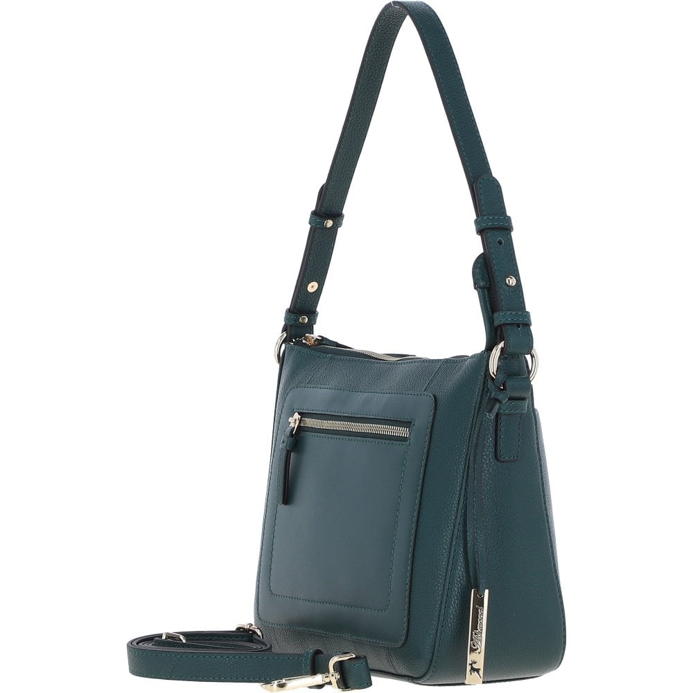 Green Leather Shoulder Bag