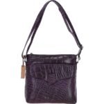 Purple Crossbody Shoulder Bag for Woman