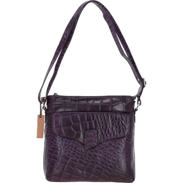 Purple Crossbody Shoulder Bag for Woman